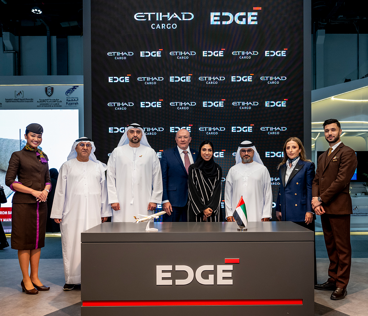 EDGE Signs Global Air Carrier Services Agreement with Etihad Airways